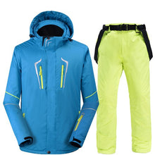 Load image into Gallery viewer, 2020 New Thermal Winter Ski Suit Men Women Windproof Waterproof Skiing and Snowboarding Jacket Pants Suit Male Snow Costume Wear
