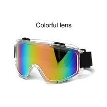 Load image into Gallery viewer, Winter Warm Ski Goggles Windproof Dustproof Anti-fog With Adjustable Elastic Head Band Road Racing Eyewear For Outdoor Climbing

