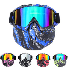Load image into Gallery viewer, Ski Snowboard Glasses Snowmobile Skiing Goggles Windproof
