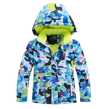 Load image into Gallery viewer, Kids Ski Suit Children Waterproof Windproof Winter -30°C Warm Snow Suit Girls And Boys Skiing and Snowboarding Jacket And Pants
