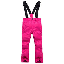 Load image into Gallery viewer, Kids Ski Suit Children Waterproof Windproof Winter -30°C Warm Snow Suit Girls And Boys Skiing and Snowboarding Jacket And Pants
