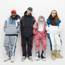 Load image into Gallery viewer, Men And Woman 'S Waterproof Mountain Snowboarding Jacket Winter Windproof Warm Ski Snowboarding Clothing Multi-Pockets Suits
