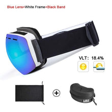 Load image into Gallery viewer, Ski Goggles UV400 Protection Snowboard Eyewear Anti-fog Big Ski Mask Glasses Snow Snowmobile Man Women Skiing Outdoor Sport
