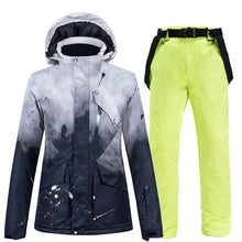 Load image into Gallery viewer, New Ski Suit Women Windproof Waterproof Breathable Warm Men Outdoor Snowboard Jackets +Pants High Quality Winter Ski Jacket
