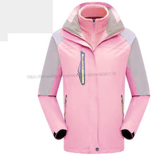 Load image into Gallery viewer, Women Ski Suit Outdoor Hiking Skiing Waterproof Jackets Fleece Winter Warm Fishing Trekking Ski jacket Pant Set for Female
