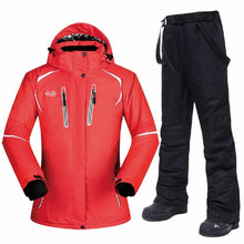 Load image into Gallery viewer, Winter Ski Suit Women Brands Ski Jacket and Pant Super Warm High Quality Windproof Waterproof Warm Skiing and Snowboard Clothing
