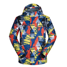 Load image into Gallery viewer, Men Ski Jacket Ski Pants Winter Warm Windproof

