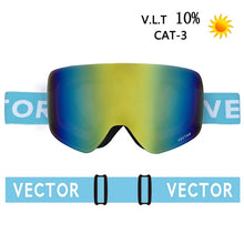 Load image into Gallery viewer, OTG Ski Goggles Snowboard Mask For Men Women Skiing Eyewear UV400 Snow Protection Over Glasses Adult Double Anti-Fog Cylindrical
