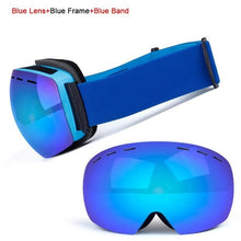 Load image into Gallery viewer, Ski Goggles UV400 Protection Snowboard Eyewear Anti-fog Big Ski Mask Glasses Snow Snowmobile Man Women Skiing Outdoor Sport
