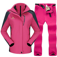 Load image into Gallery viewer, Skiing Suit For Women Snowboard Jacket Sets Thicken Warm Windproof Women's Winter Suit Outdoor Breathable Waterproof Ski Jackets
