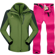 Load image into Gallery viewer, Skiing Suit For Women Snowboard Jacket Sets Thicken Warm Windproof Women's Winter Suit Outdoor Breathable Waterproof Ski Jackets
