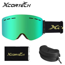 Load image into Gallery viewer, Outdoor Cylindrical Magnetic Skiing Ski Goggles Snowboard Snow Eyewear Anti-Fog Ski Mask Glasses Full REVO Coating UV Protection
