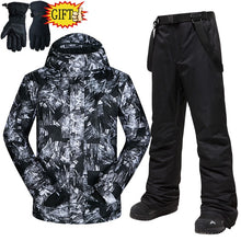 Load image into Gallery viewer, Men's Ski Suit 2020 Outdoor Warm Waterproof Windproof
