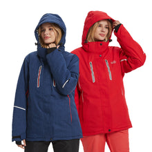 Load image into Gallery viewer, Snowboard Suits Women Winter Windproof Waterproof Female Ski Jacket and Snow Pants Sets Super Warm Brands Women Ski Suit Brands
