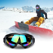 Load image into Gallery viewer, 1pcs Winter Windproof Ski Goggles Snowboard Skiing Glasses Outdoor Sports Accessories Eyewear Dustproof Moto Cycling Sunglasses
