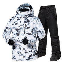 Load image into Gallery viewer, -30 Temperature Ski Suit Men Brands Winter outdoor Windproof Waterproof Thermal Snow Jacket And Pants Ski Snowboard Jacket Men
