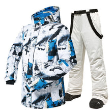 Load image into Gallery viewer, -30 Temperature Ski Suit Men Brands Winter outdoor Windproof Waterproof Thermal Snow Jacket And Pants Ski Snowboard Jacket Men
