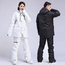 Load image into Gallery viewer, New Thick Warm Ski Suit Women and men Waterproof Windproof Skiing and Snowboarding Jacket Pants Set Female Snow Costumes Outdoor
