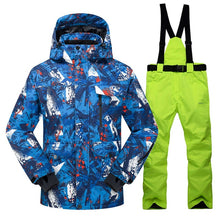 Load image into Gallery viewer, New Hot Ski Suit Men Winter New Outdoor Windproof Waterproof Thermal Male Snow Pants Sets Skiing And Snowboarding Ski Jacket Men

