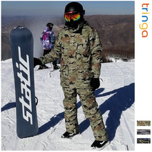 Load image into Gallery viewer, Ski Suit Men Winter New Outdoor Windproof Waterproof Thermal Male Snow Pants Sets Skiing And Snowboarding Ski Jacket Men Brands
