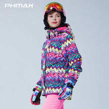Load image into Gallery viewer, PHMAX Winter Ski Suit Men Women Windproof Ski Jacket Pants Set Waterproof Keep Warm Outdoor Skiing and Snowboarding Jacket
