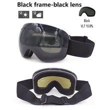Load image into Gallery viewer, Skiing Eyewear Double Layers Ski Goggles UV400 Anti Fog Ski Mask Case Men Women Winter Snowboard Glasses Snowboarding Snowmobile
