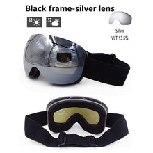 Load image into Gallery viewer, Skiing Eyewear Double Layers Ski Goggles UV400 Anti Fog Ski Mask Case Men Women Winter Snowboard Glasses Snowboarding Snowmobile
