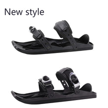 Load image into Gallery viewer, New Mini Ski Skates for Snow The Short Skiboard Snowblades High Quality Adjustable Bindings Portable Skiing Shoes Snow Board
