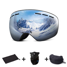 Load image into Gallery viewer, Ski Goggles Double Layers UV Anti-fog Big Ski Mask Glasses Skiing Snow Snowboard Goggles Men Women Ski Eyewear
