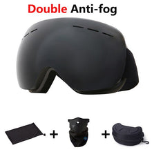 Load image into Gallery viewer, Ski Goggles Double Layers UV Anti-fog Big Ski Mask Glasses Skiing Snow Snowboard Goggles Men Women Ski Eyewear
