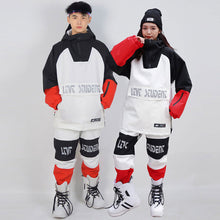Load image into Gallery viewer, Women Men Ski Suit Ski Hoodie Windproof Waterproof Snowboarding Jacket Pants Set Winter Warm Breathable Female Male Skiing Suits
