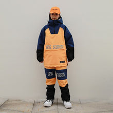 Load image into Gallery viewer, Women Men Ski Suit Ski Hoodie Windproof Waterproof Snowboarding Jacket Pants Set Winter Warm Breathable Female Male Skiing Suits
