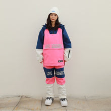 Load image into Gallery viewer, Women Men Ski Suit Ski Hoodie Windproof Waterproof Snowboarding Jacket Pants Set Winter Warm Breathable Female Male Skiing Suits
