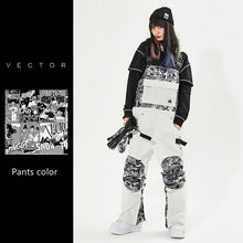 Load image into Gallery viewer, Women Ski Suit Brands Korea Thick Warm Skiing Snow Jacket Winter Warm Waterproof Windproof Skiing and Snowboarding Suits
