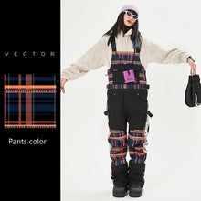 Load image into Gallery viewer, Women Ski Suit Brands Korea Thick Warm Skiing Snow Jacket Winter Warm Waterproof Windproof Skiing and Snowboarding Suits
