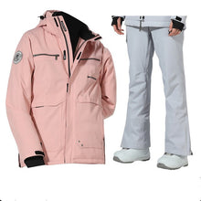Load image into Gallery viewer, 2019 Ski Suit Women Snowboard Suit Men Winter Suit Winter Ski Jacket Snow Pants Snowboarding Sets Thicken Winter Suit Snowsuit
