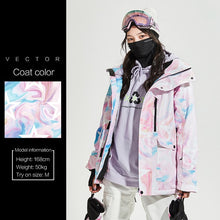 Load image into Gallery viewer, VECTOR Brand Men Women Ski Suit Ski Jacket Ski Pants Winter Warm Windproof Waterproof Outdoor Sports Snowboard Ski Coat Trousers
