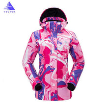 Load image into Gallery viewer, Thick Warm Ski Suit Women Waterproof Windproof Skiing and Snowboarding Jacket Pants Set Female Snow Costumes Outdoor Wear
