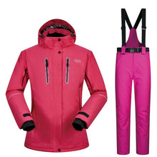 Load image into Gallery viewer, Ski Suit Women Winter 2020 New Sets Windproof Breathable Waterproof Women Snow Jacket and Pants Warm Clothes Set Snowboard Suits
