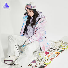 Load image into Gallery viewer, VECTOR Brand Men Women Ski Suit Ski Jacket Ski Pants Winter Warm Windproof Waterproof Outdoor Sports Snowboard Ski Coat Trousers
