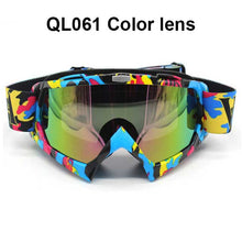 Load image into Gallery viewer, Man&amp;Women Motorcycle Goggles Glasses MX Off Road Masque Helmets Goggles Ski Sport Gafas for Motorcycle Dirt Bike Racing Google
