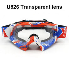 Load image into Gallery viewer, Man&amp;Women Motorcycle Goggles Glasses MX Off Road Masque Helmets Goggles Ski Sport Gafas for Motorcycle Dirt Bike Racing Google
