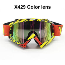 Load image into Gallery viewer, Man&amp;Women Motorcycle Goggles Glasses MX Off Road Masque Helmets Goggles Ski Sport Gafas for Motorcycle Dirt Bike Racing Google
