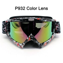 Load image into Gallery viewer, Man&amp;Women Motorcycle Goggles Glasses MX Off Road Masque Helmets Goggles Ski Sport Gafas for Motorcycle Dirt Bike Racing Google
