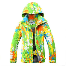 Load image into Gallery viewer, Men Ski Jacket Winter Snowboard Suit Women Men Outdoor Warm Waterproof Windproof Breathable Clothes High quality -30 super warm
